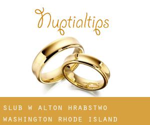 ślub w Alton (Hrabstwo Washington, Rhode Island)