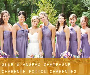 ślub w Angeac-Champagne (Charente, Poitou-Charentes)