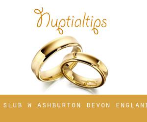 ślub w Ashburton (Devon, England)