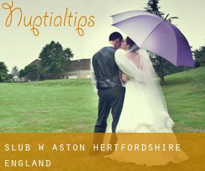 ślub w Aston (Hertfordshire, England)