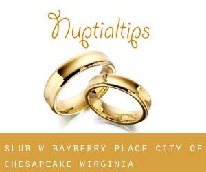 ślub w Bayberry Place (City of Chesapeake, Wirginia)