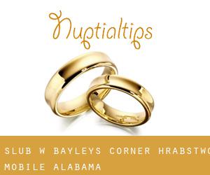 ślub w Bayleys Corner (Hrabstwo Mobile, Alabama)