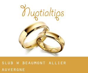 ślub w Beaumont (Allier, Auvergne)