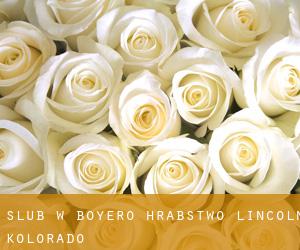 ślub w Boyero (Hrabstwo Lincoln, Kolorado)