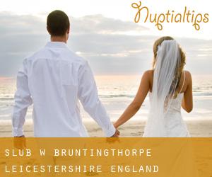 ślub w Bruntingthorpe (Leicestershire, England)