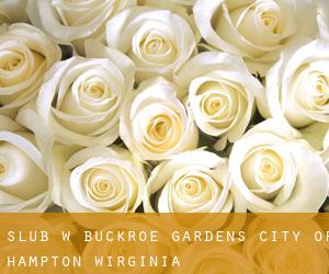 ślub w Buckroe Gardens (City of Hampton, Wirginia)