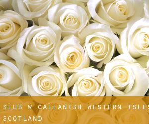 ślub w Callanish (Western Isles, Scotland)