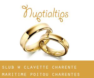 ślub w Clavette (Charente-Maritime, Poitou-Charentes)
