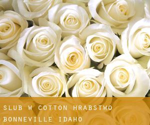 ślub w Cotton (Hrabstwo Bonneville, Idaho)