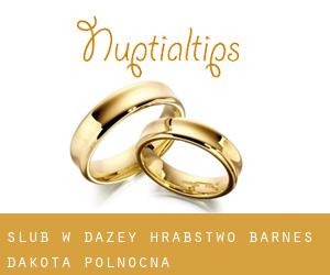 ślub w Dazey (Hrabstwo Barnes, Dakota Północna)