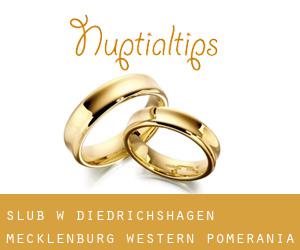 ślub w Diedrichshagen (Mecklenburg-Western Pomerania)