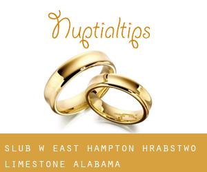 ślub w East Hampton (Hrabstwo Limestone, Alabama)