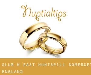ślub w East Huntspill (Somerset, England)