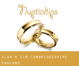 ślub w Elm (Cambridgeshire, England)