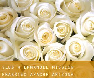 ślub w Emmanuel Mission (Hrabstwo Apache, Arizona)