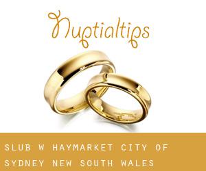 ślub w Haymarket (City of Sydney, New South Wales)