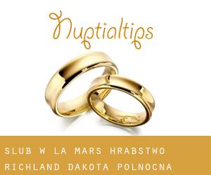 ślub w La Mars (Hrabstwo Richland, Dakota Północna)