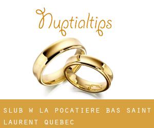 ślub w La Pocatière (Bas-Saint-Laurent, Quebec)