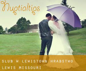 ślub w Lewistown (Hrabstwo Lewis, Missouri)