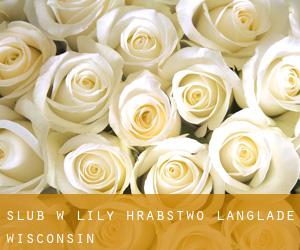 ślub w Lily (Hrabstwo Langlade, Wisconsin)