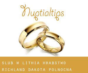ślub w Lithia (Hrabstwo Richland, Dakota Północna)