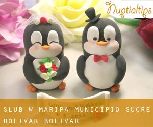 ślub w Maripa (Municipio Sucre (Bolívar), Bolívar)