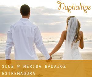 ślub w Mérida (Badajoz, Estremadura)