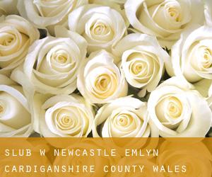 ślub w Newcastle Emlyn (Cardiganshire County, Wales)