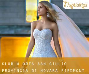 ślub w Orta San Giulio (Provincia di Novara, Piedmont)