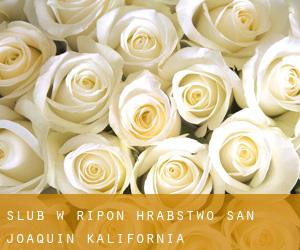 ślub w Ripon (Hrabstwo San Joaquin, Kalifornia)