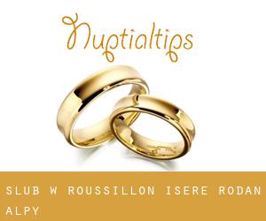 ślub w Roussillon (Isère, Rodan-Alpy)