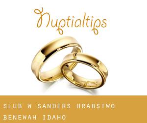 ślub w Sanders (Hrabstwo Benewah, Idaho)