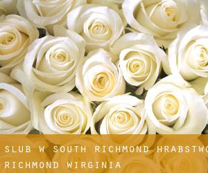 ślub w South Richmond (Hrabstwo Richmond, Wirginia)