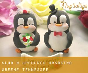 ślub w Upchurch (Hrabstwo Greene, Tennessee)