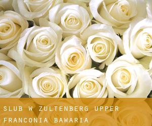ślub w Zultenberg (Upper Franconia, Bawaria)