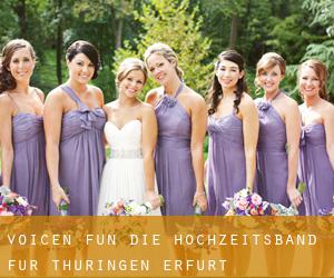 Voice'n Fun - Die Hochzeitsband für Thüringen (Erfurt)
